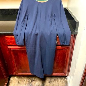 Massimo Dutti blue sheath dress size 6